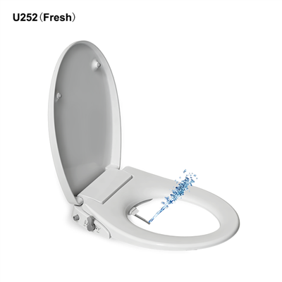 Indbygget bidet toiletsæde